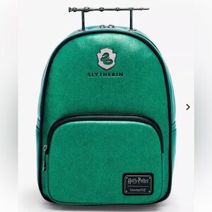 Loungefly Harry Potter Slytherin Green Elder Wand Mini Backpack - Exclusive
